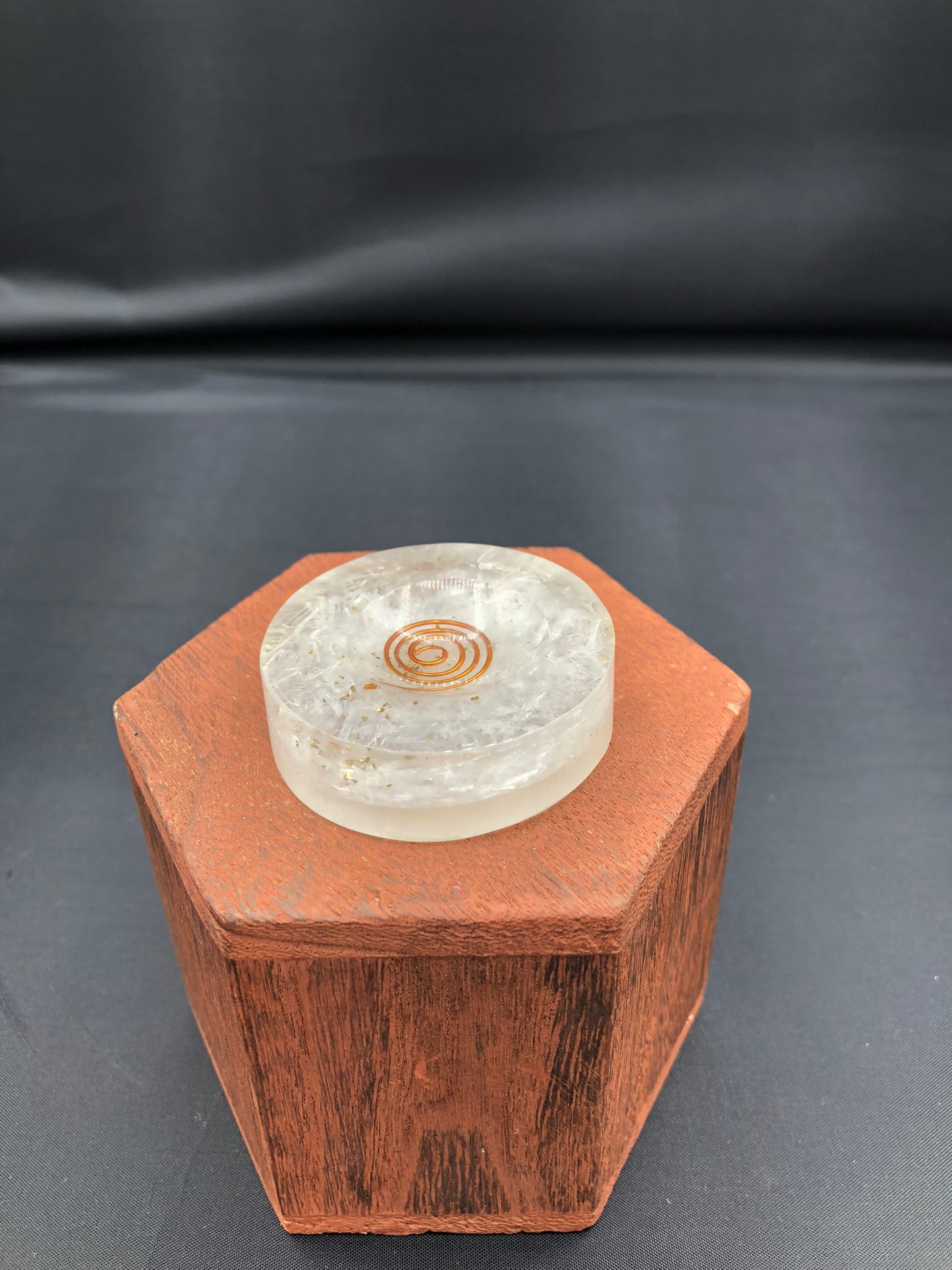 Resin Orgonite Sphere Stand