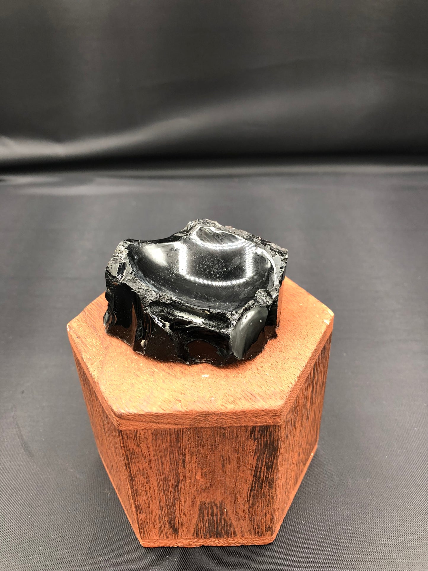 Obsidian Sphere Stand