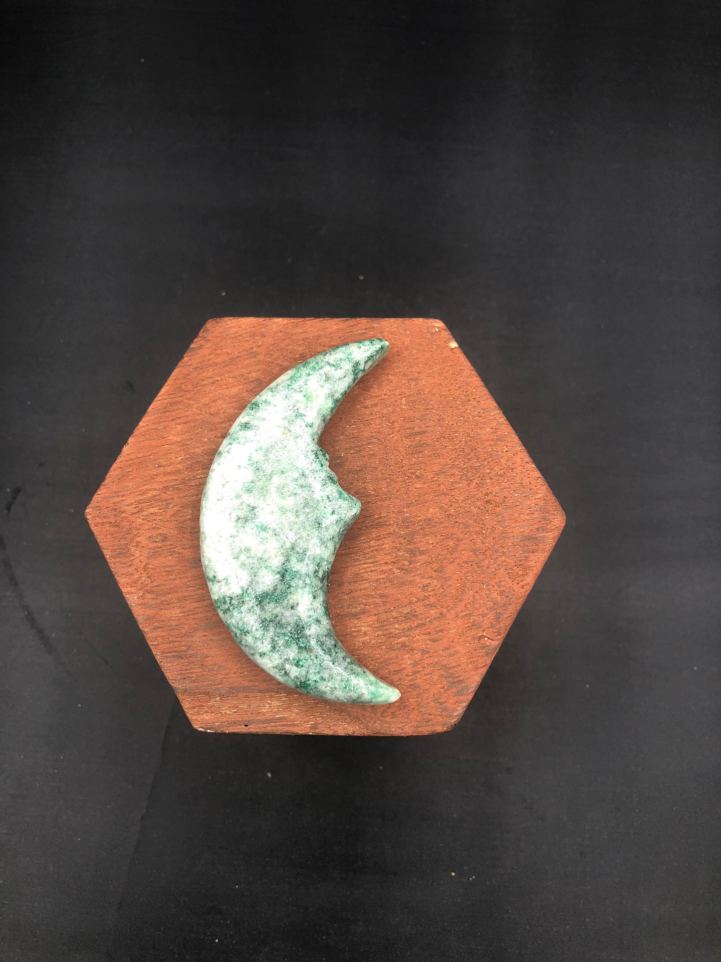 Moss Agate Moon