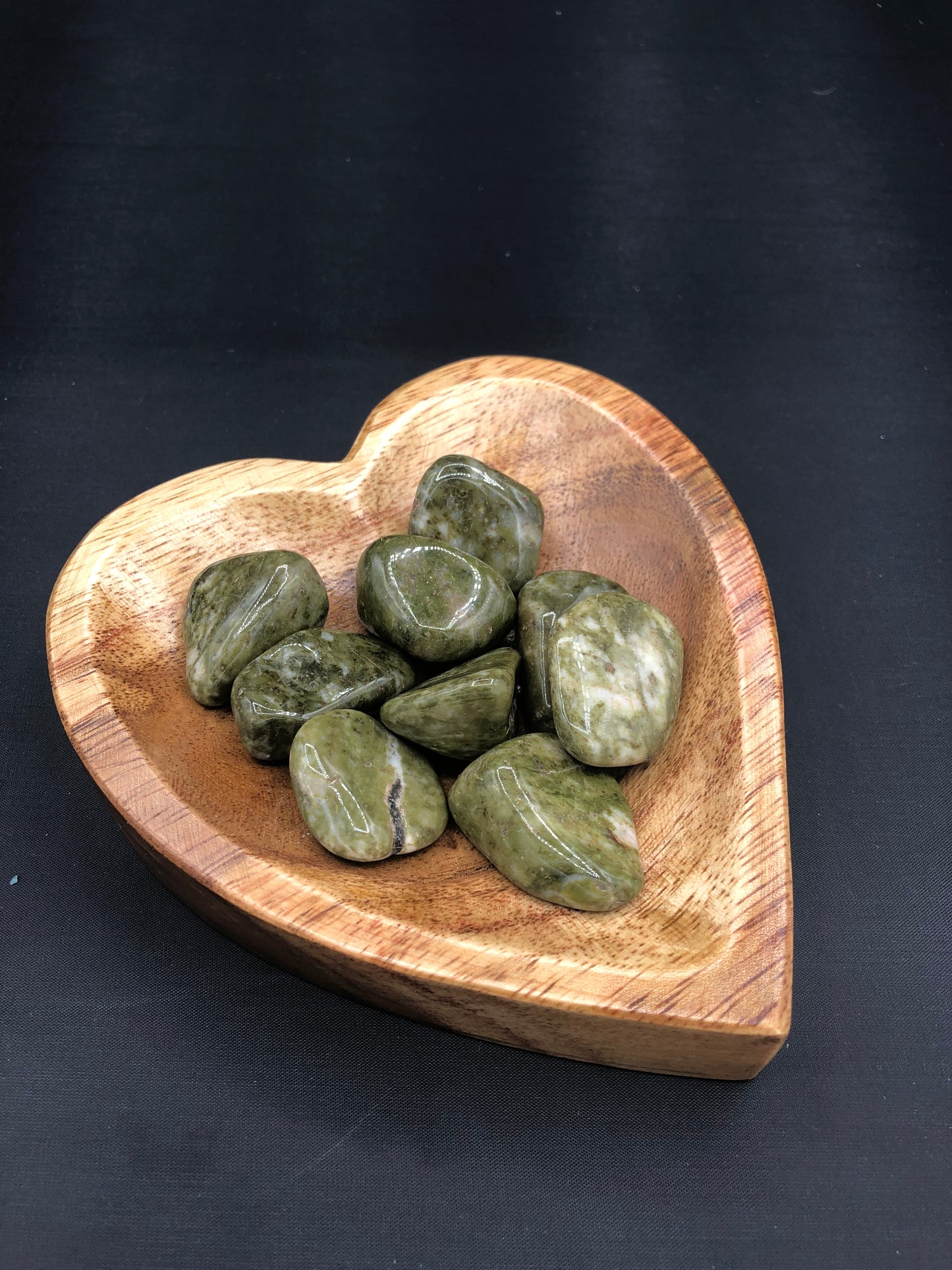 Epidote tumble