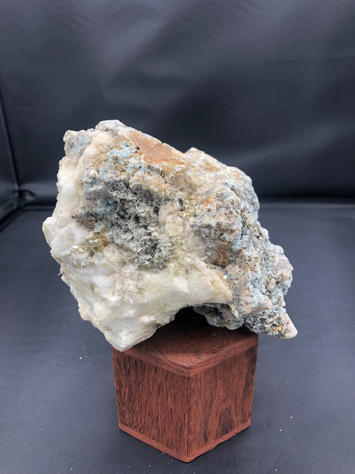 Pyrite, Galena Quartz Cluster