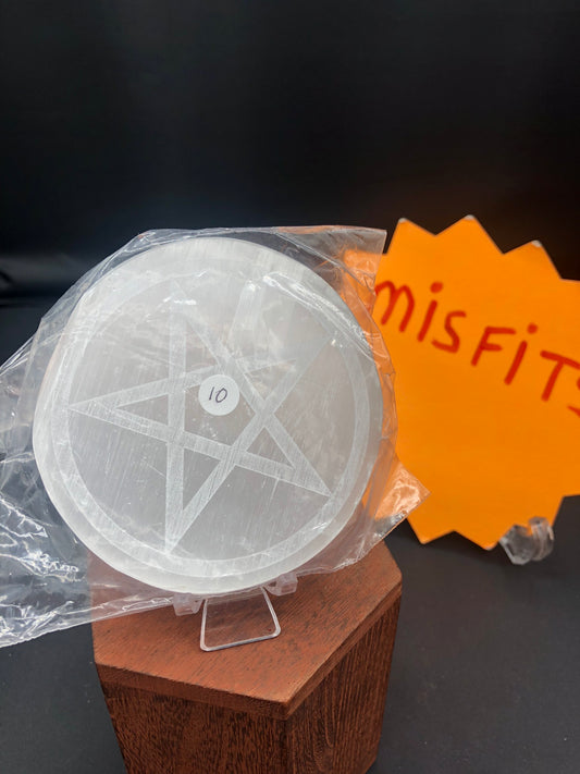 Misfit Selenite Plate