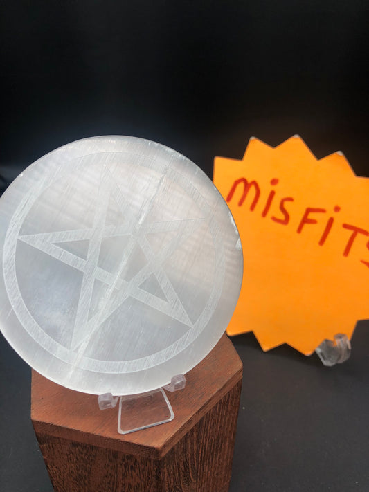 Misfit Selenite Plate