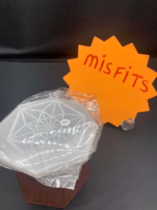 Misfit Selenite Plate