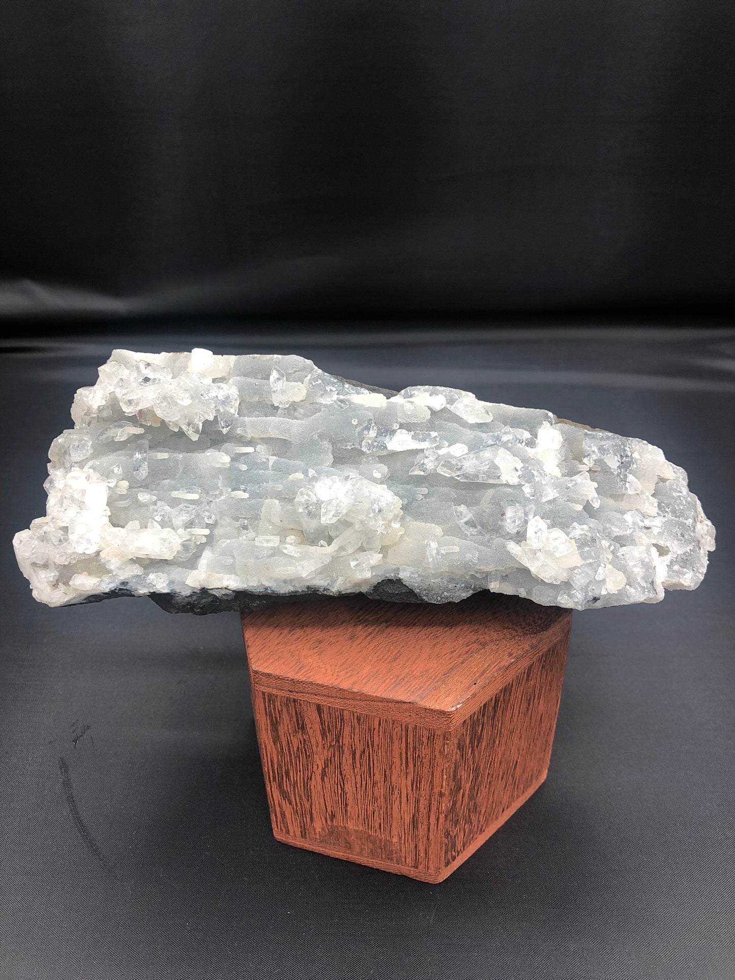 Grey Apophyllite Cluster Bed