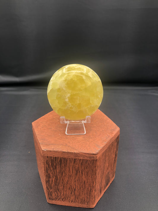 Lemon Calcite Palm