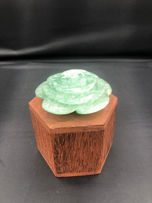 Jade Flower Carving